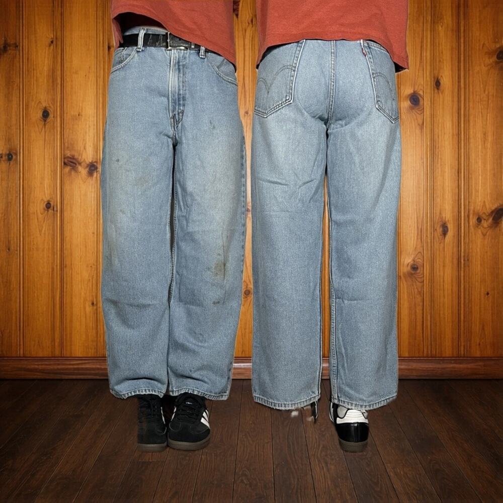 Levi's 38x29 Y2K 550 Jeans Blue Relaxed